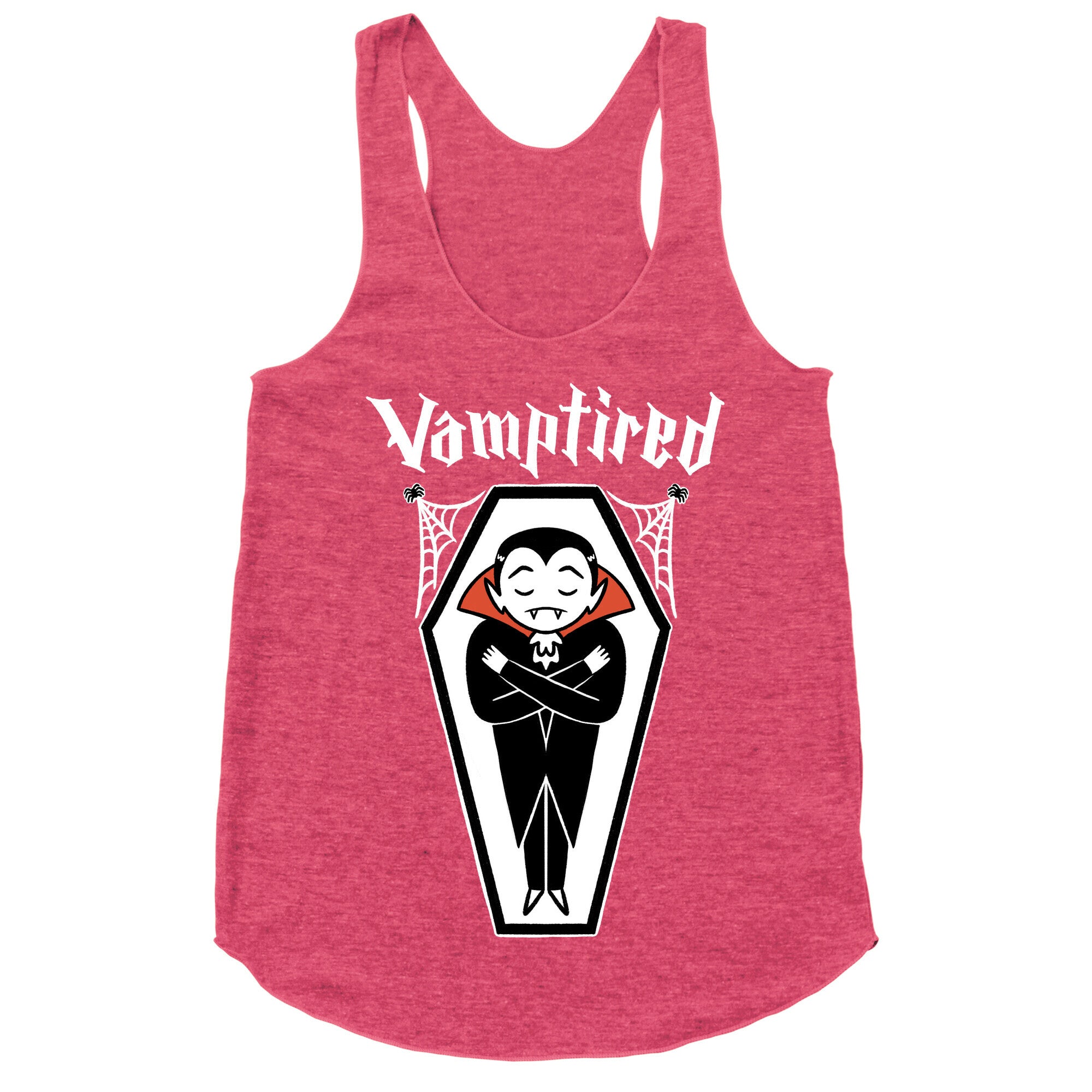 Vamptired Tired Vampire Racerback Tank